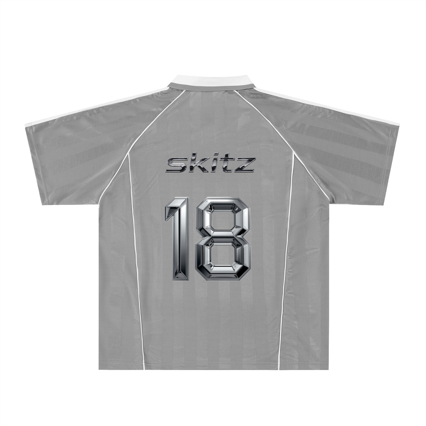Shadow Stripe Collared Soccer Jersey