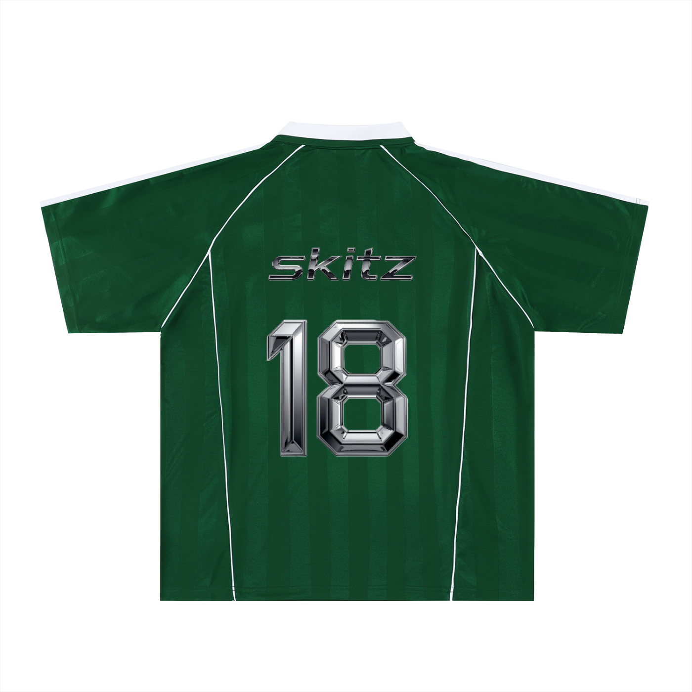 Shadow Stripe Collared Soccer Jersey