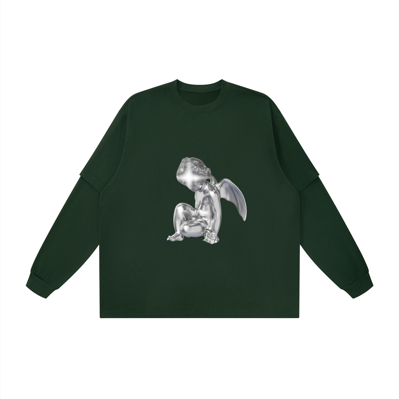 Unisex Layered Oversized T-Shirt