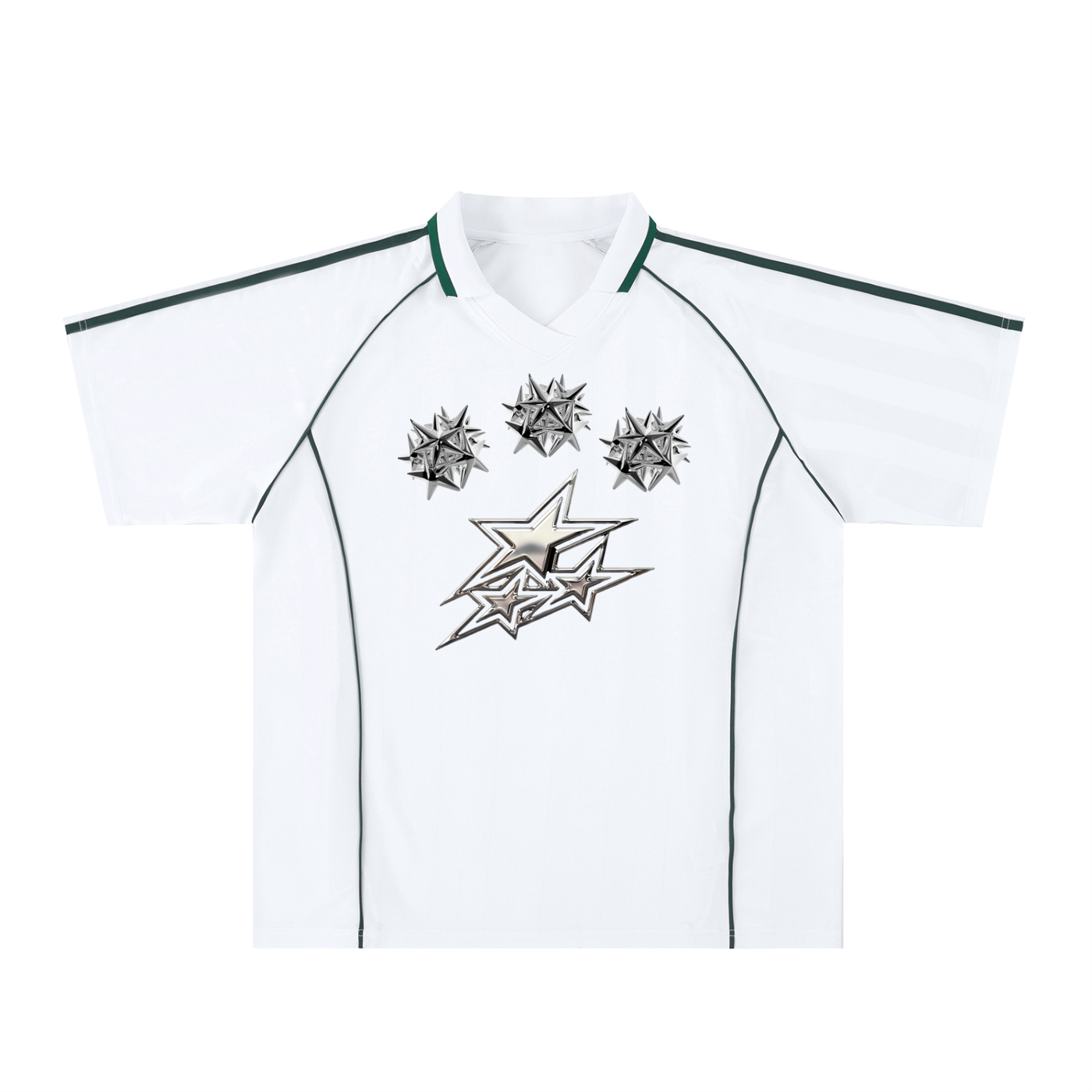 Shadow Stripe Collared Soccer Jersey
