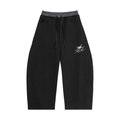 Plaid Waistband Barrel Sweatpants
